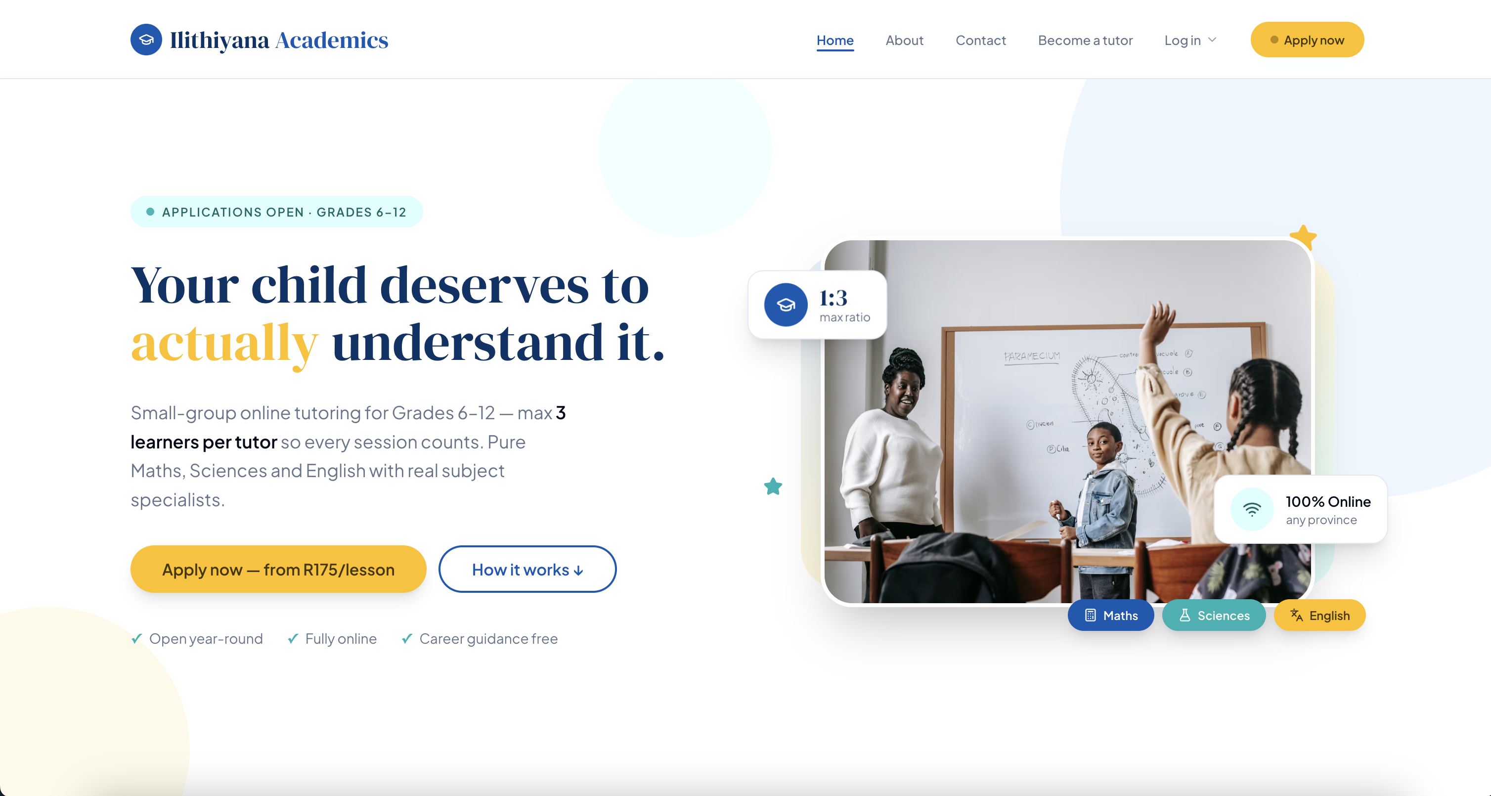 ilithiyana.co.za — homepage